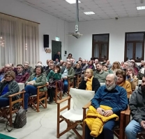 Μεγάλη συμμετοχή στην εκδήλωση για την Παλαιστίνη στον Καπνικό Σταθμό Κατερίνης